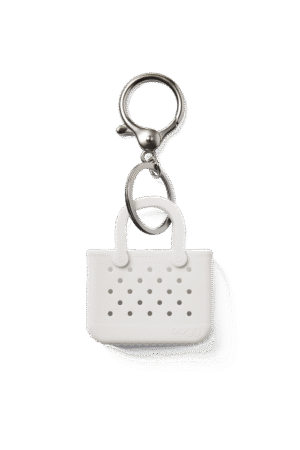 Tiny Tote Keychain – For Shore White